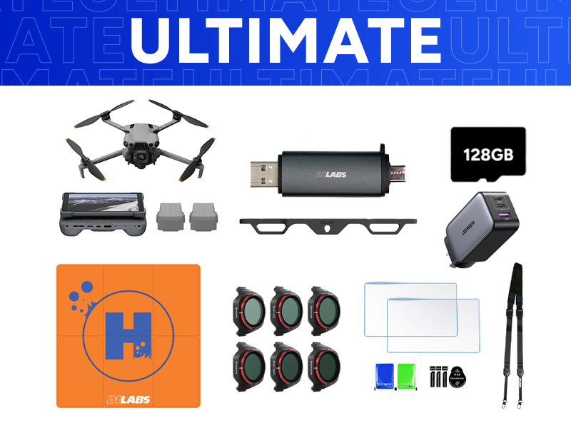 DJI Mini 5 Pro Ultimate Combo w. DJI RC Pro 2